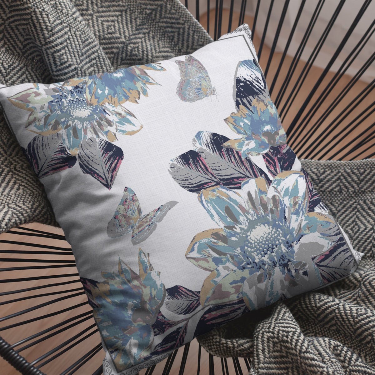 Honey Butterfly Pillow - Pier 1