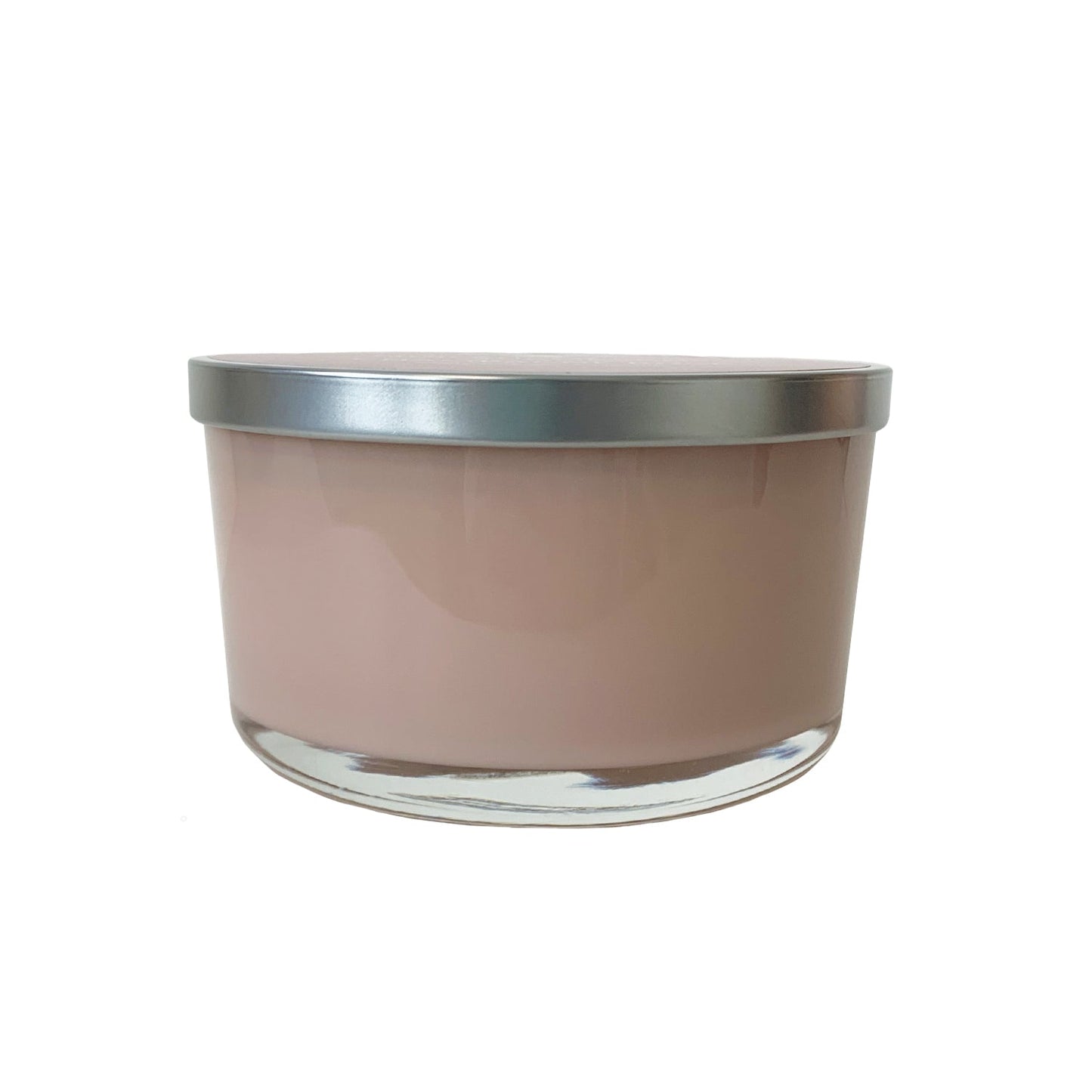 Pier 1 Pink Champagne Filled 3-Wick Candle 14oz