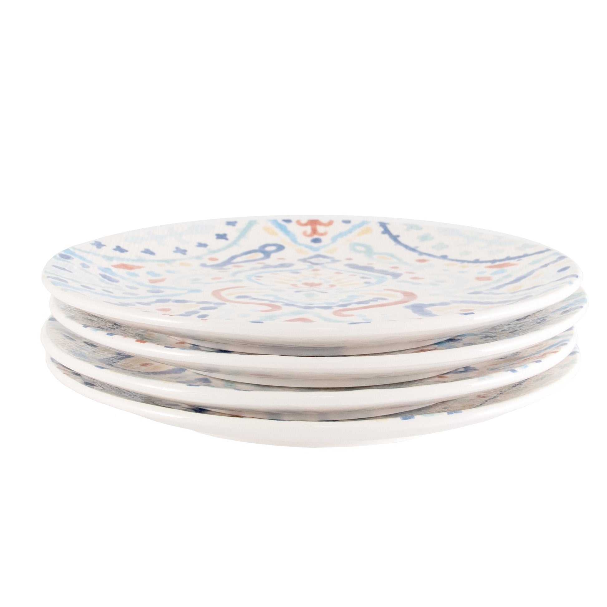 Pier 1 Carnival Set of 4 Salad Plates - Pier 1